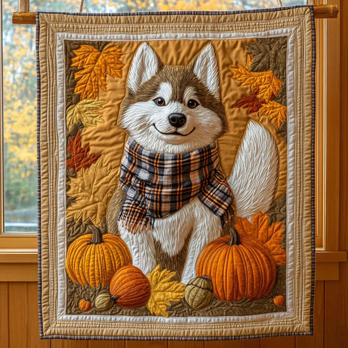 Harvest Husky Quilt Blanket
