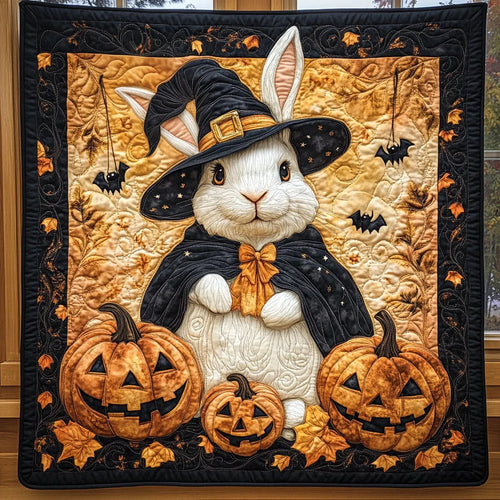 Haunted Bunny Quilt Blanket