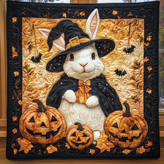 Haunted Bunny Quilt Blanket