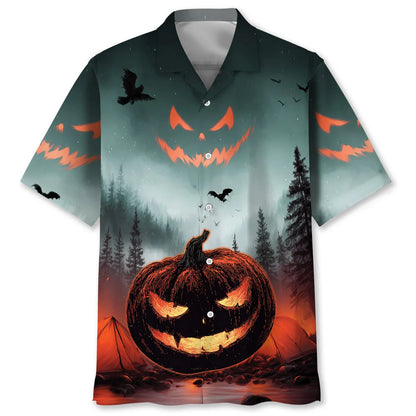 Haunted Lakeside Campground Hawaiian Shirt