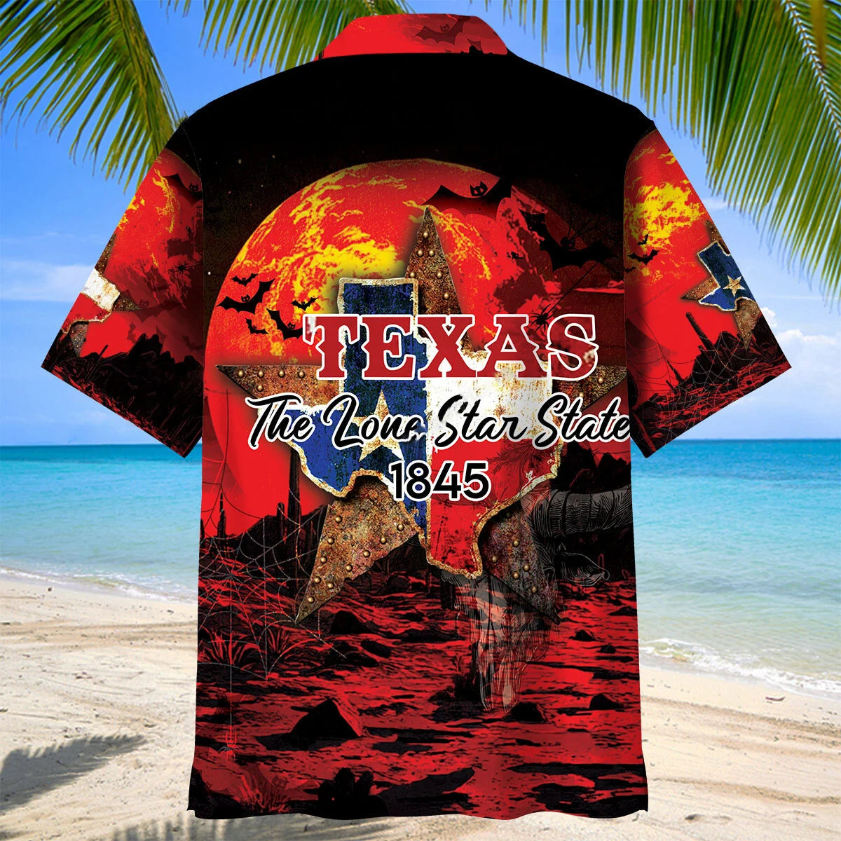 Haunted the Lone Star State Hawaiian Shirt