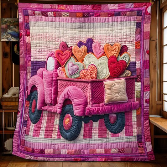 Heart Cargo Quilt Blanket