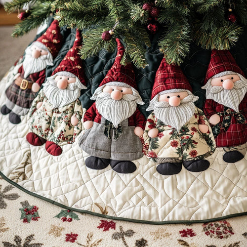 Hearthside Helpers Quilted Christmas Tree Skirt