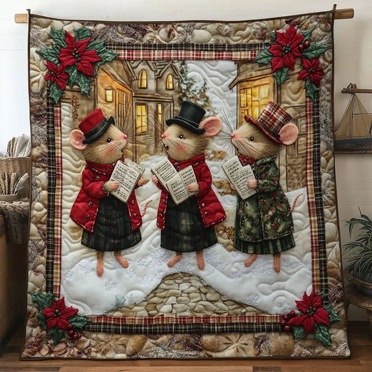Hearthside Mouse Quilt Blanket