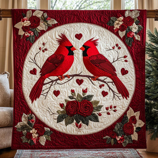 Hearts Entwined Quilt Blanket