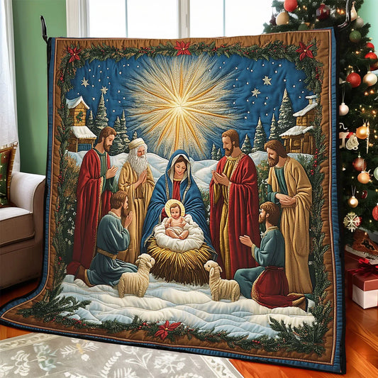 Heaven Bless Quilt Blanket