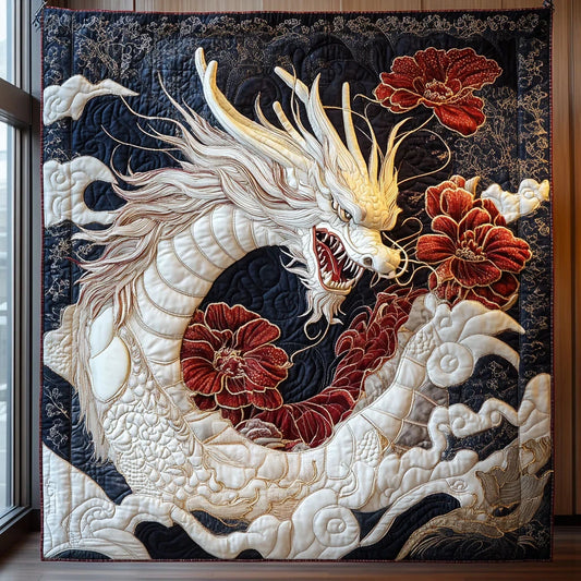 Heaven Dragon Quilt Blanket
