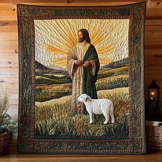 Heaven Guide Quilt Blanket