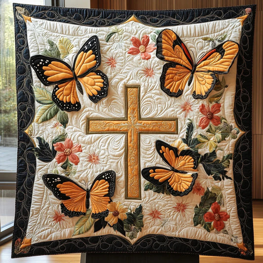 Heaven's Bloom Quilt Blanket