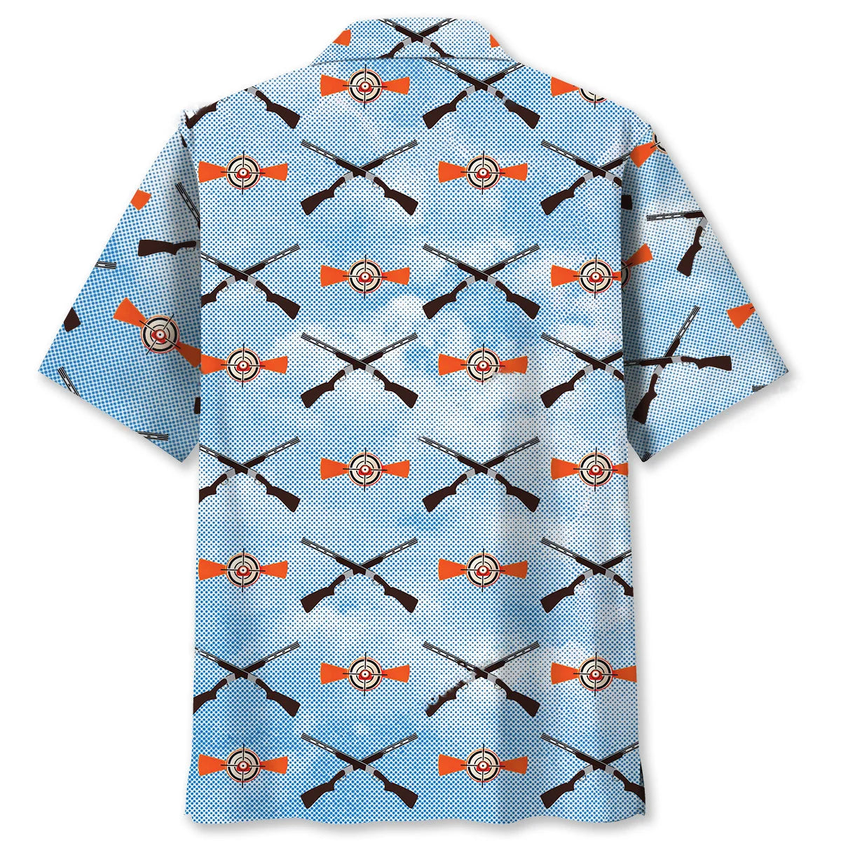 Helice Shooting Blue Sky Hawaiian Shirt