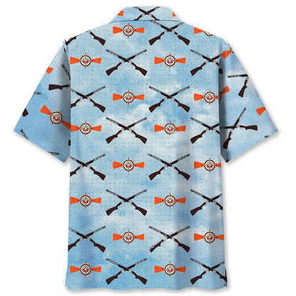Helice Shooting Blue Sky Hawaiian Shirt
