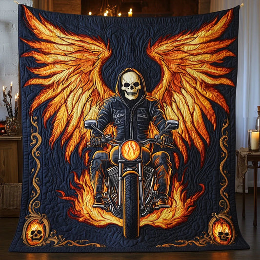 Hellwing Rider Quilt Blanket