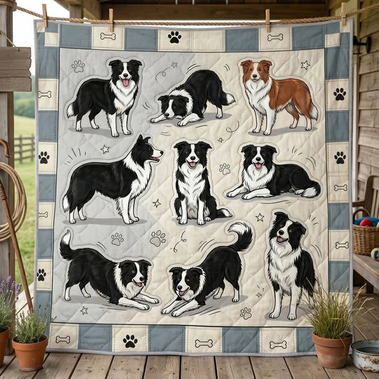 Herding Happiness Quilt Blanket