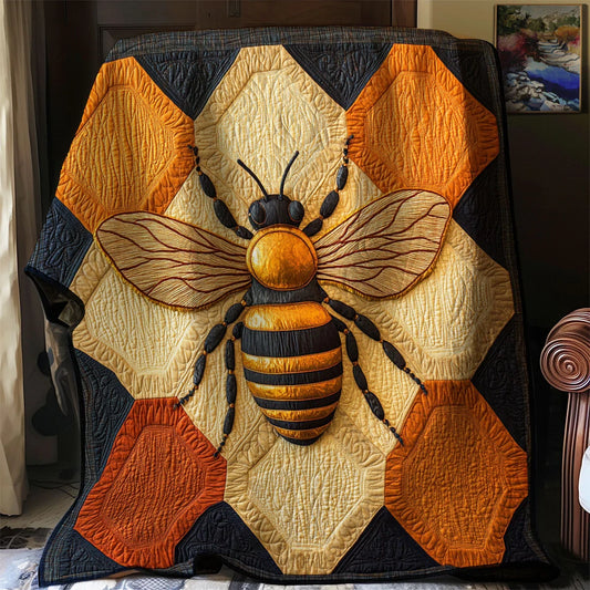 Heritage Honey Bee Quilt Blanket