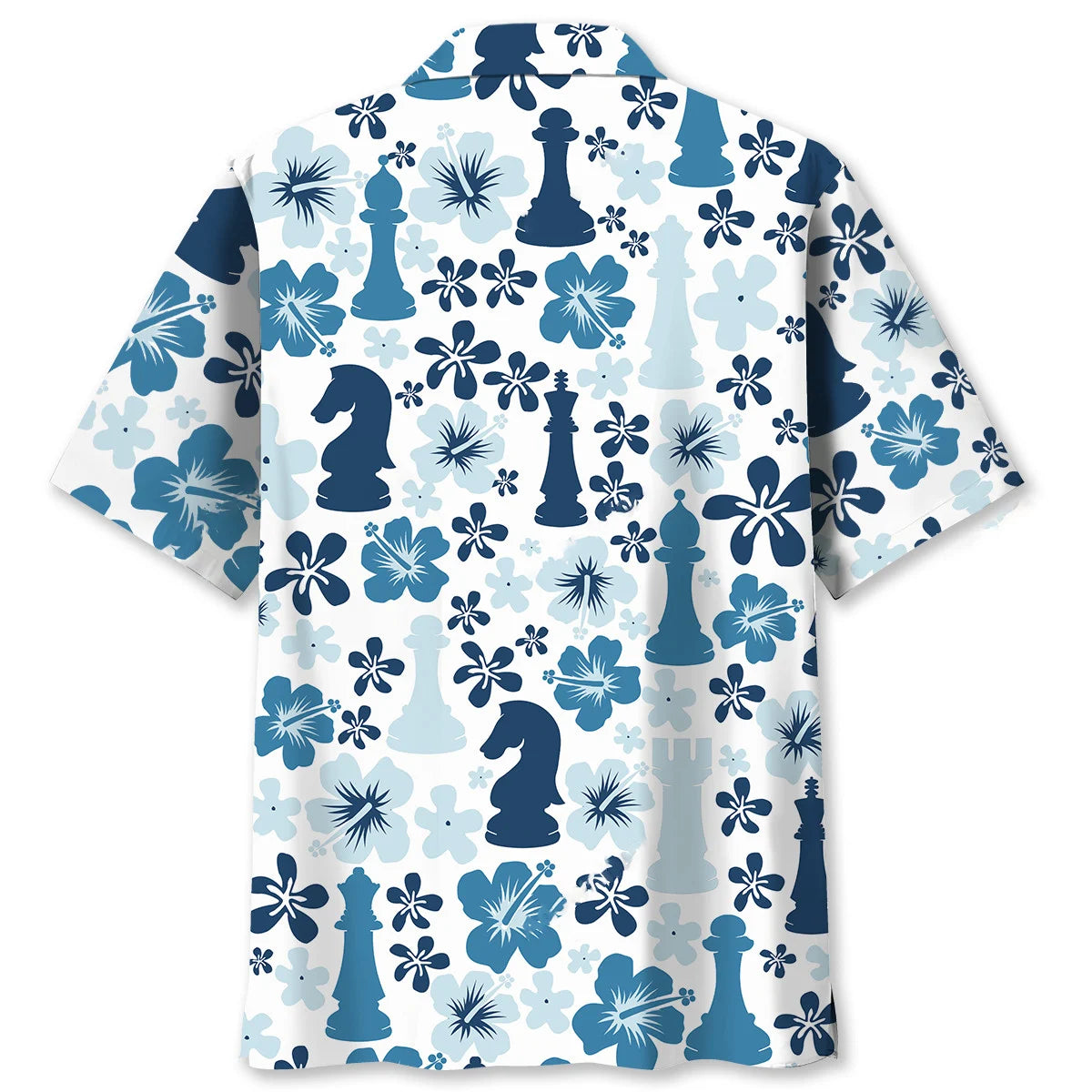 Hibiscus Chess Hawaiian Shirt
