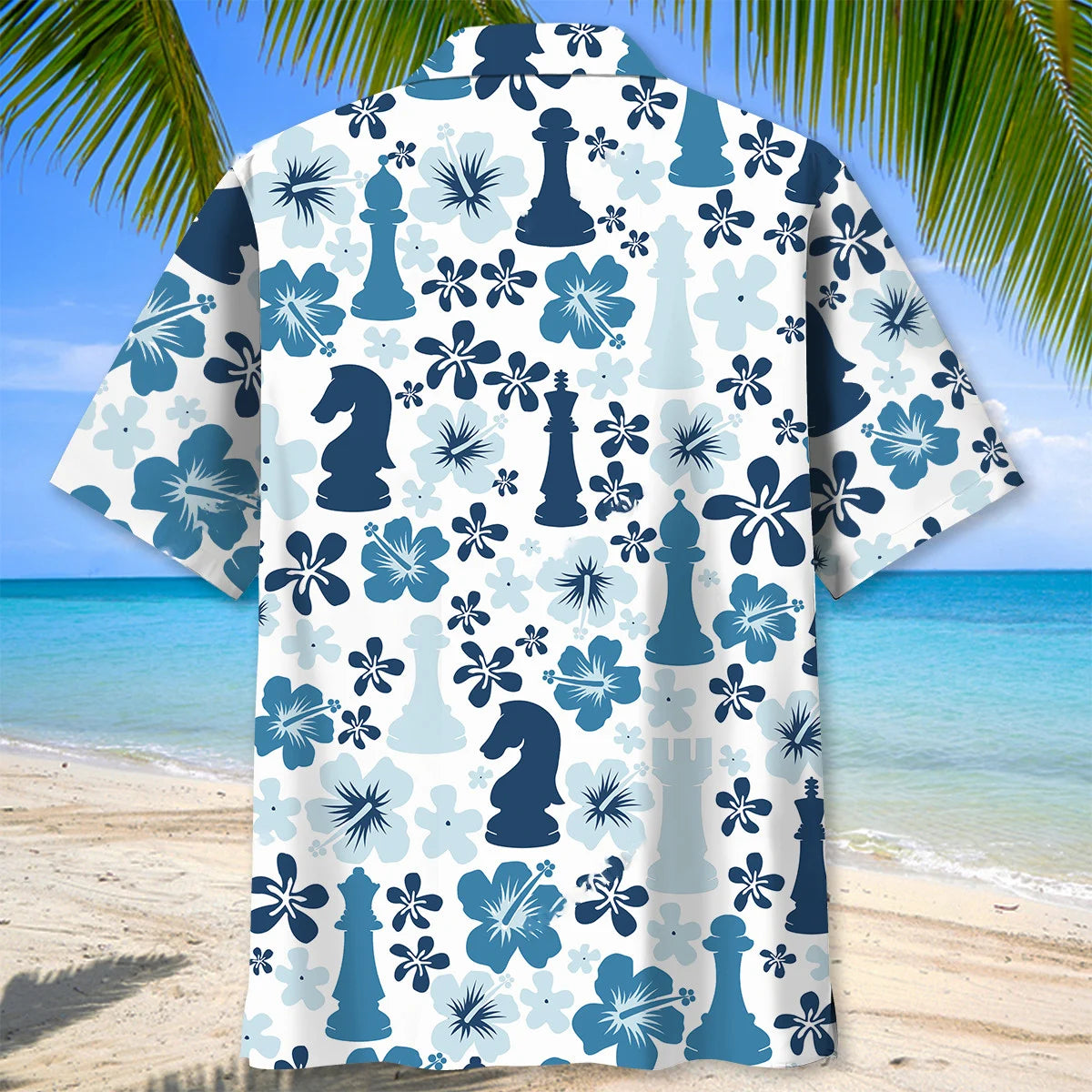 Hibiscus Chess Hawaiian Shirt