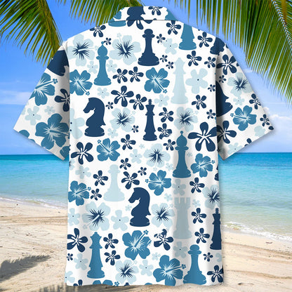 Hibiscus Chess Hawaiian Shirt