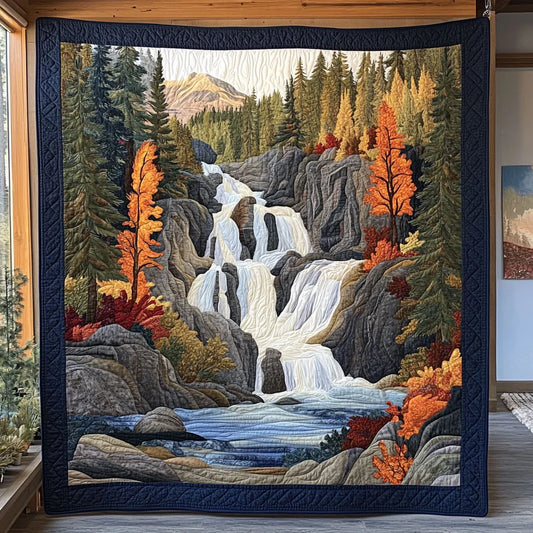 Highland Cascades Quilt Blanket