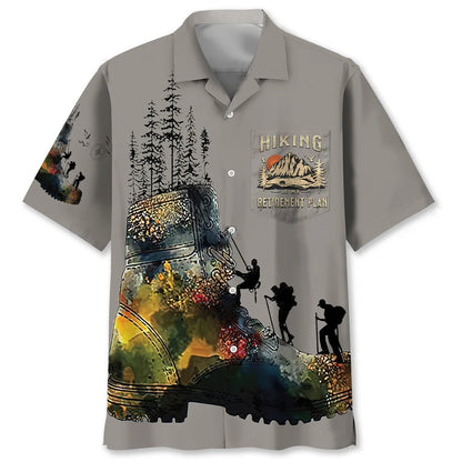 Hiking is my Retirement Plan Hawaiian Shirt