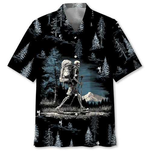 Hiking When Life Gives You Mountains Hawaiian Shir - S - hawaiian shirt