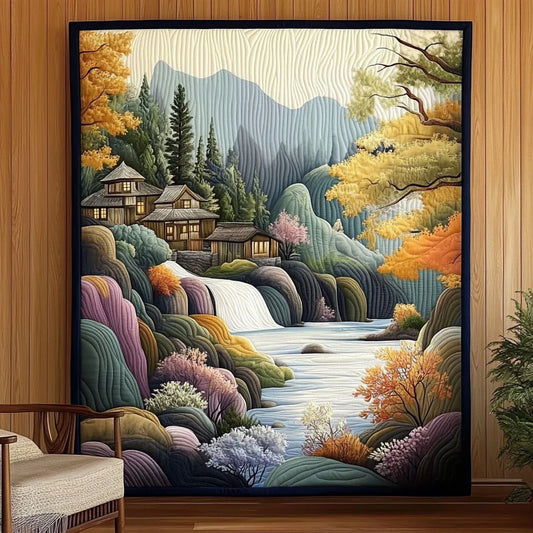 Hillside Haven Quilt Blanket