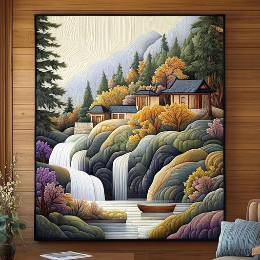 Hillside Haven Quilt Blanket