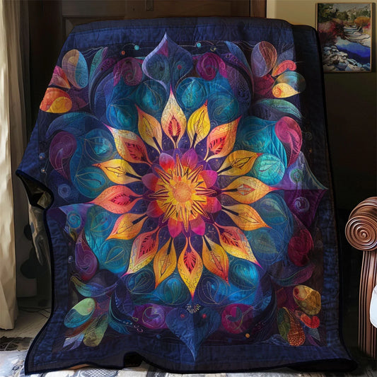 Hippie Sunburst Quilt Blanket