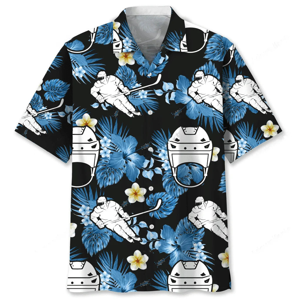 Hockey Nature Hawaiian Shirt