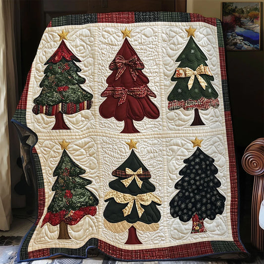 Holiday Forest Quilt Blanket