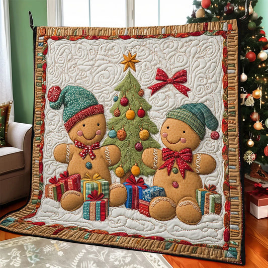 Holiday Ginger Quilt Blanket