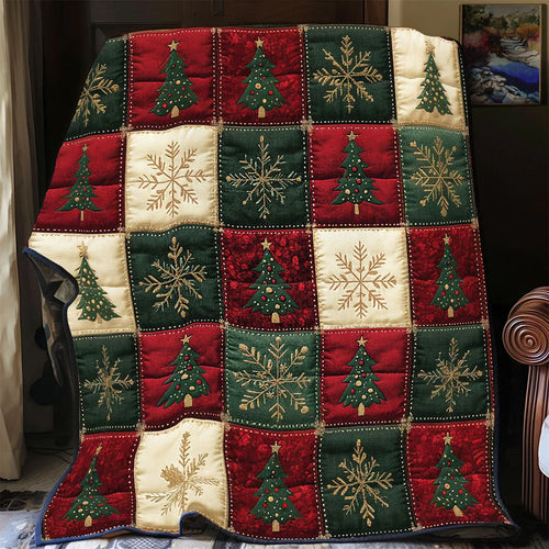 Holiday Glow Quilt Blanket