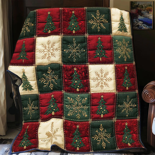Holiday Glow Quilt Blanket