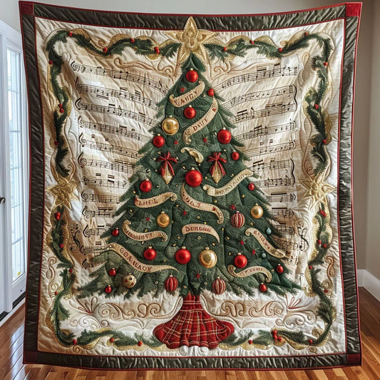 Holiday Harmony Quilt Blanket