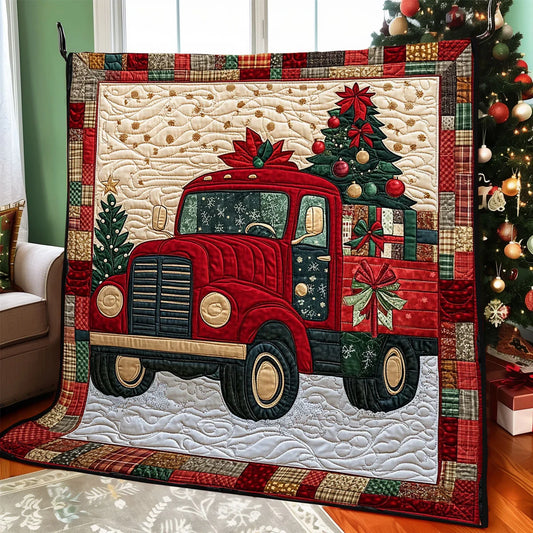 Holiday Haul Quilt Blanket