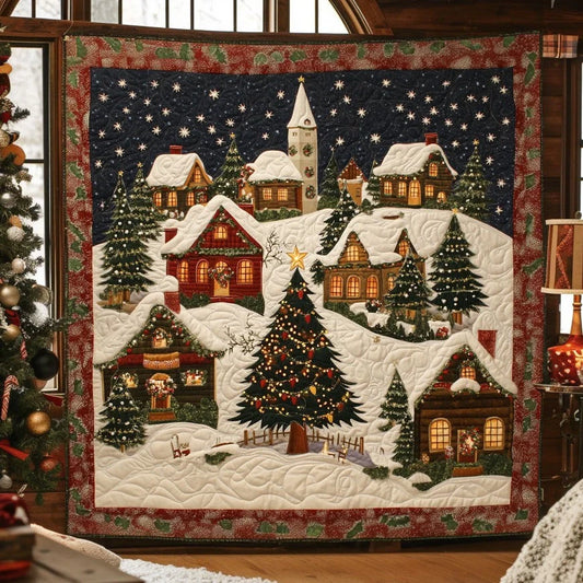 Holiday Home Quilt Blanket