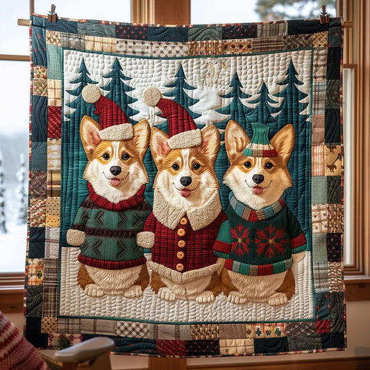 Holiday Hugs Quilt Blanket