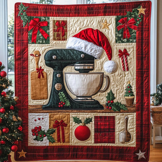 Holiday Mixer Quilt Blanket