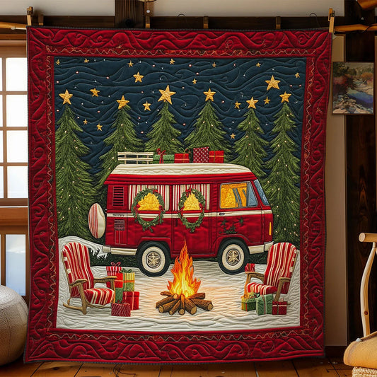 Holiday Road Quilt Blanket