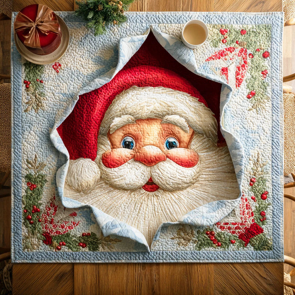 Holiday Spark Quilted Table Topper