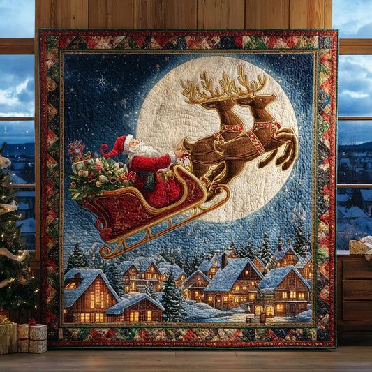 Holiday Spirit Quilt Blanket