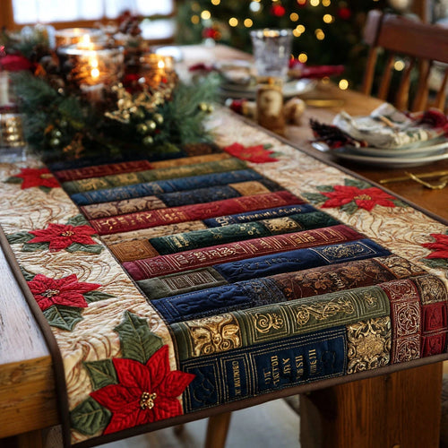 Holiday Tomescape Quilted Table Runner