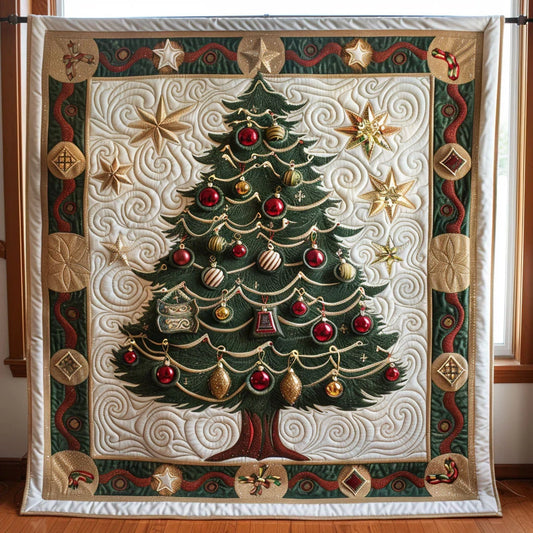 Holiday Tree Quilt Blanket