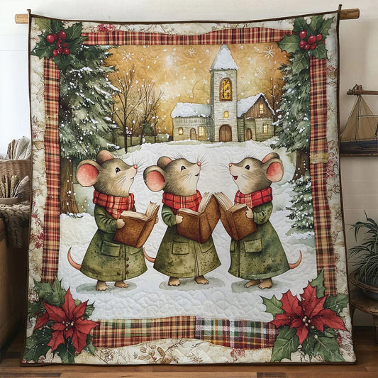 Holly Street Mouse Quilt Blanket