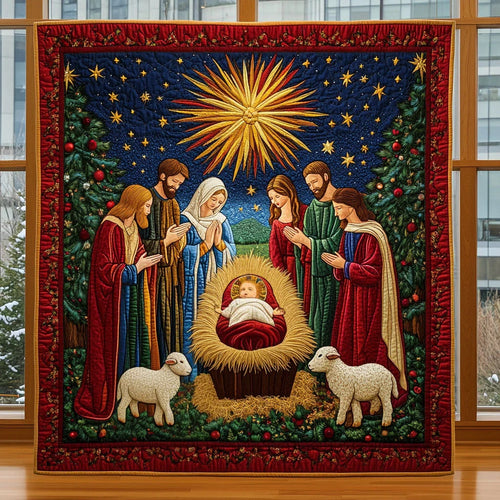 Holy Night Quilt Blanket