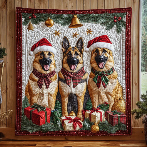 Holy Shepherds Quilt Blanket