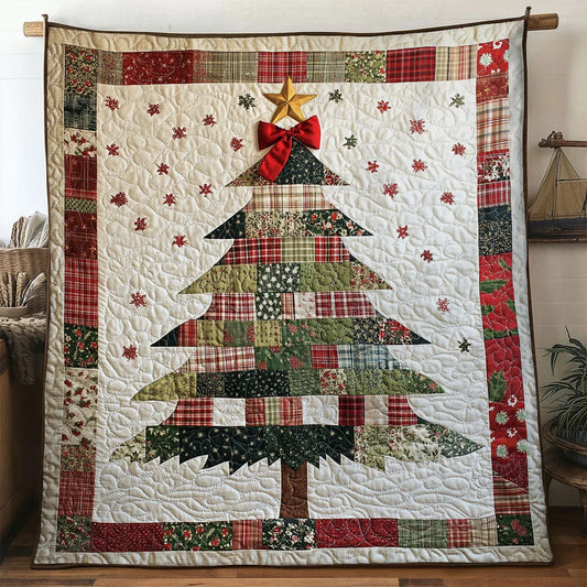 Homestead Christmas Tree Quilt Blanket