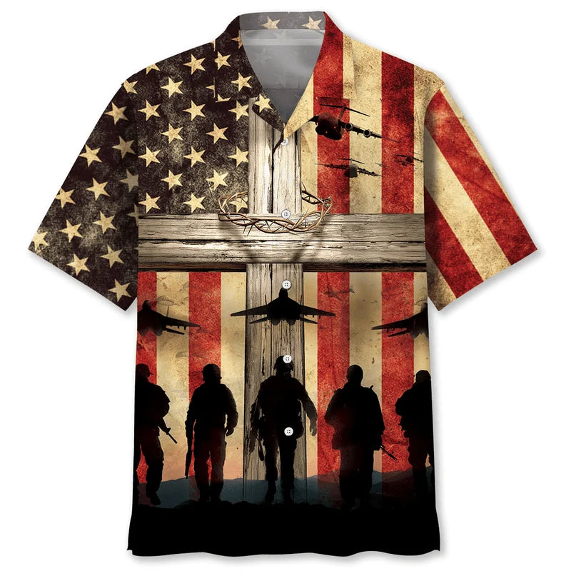 Honor the Fallen Hawaiian Shirt
