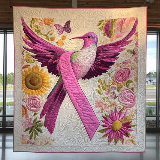 Hope Blossom Quilt Blanket
