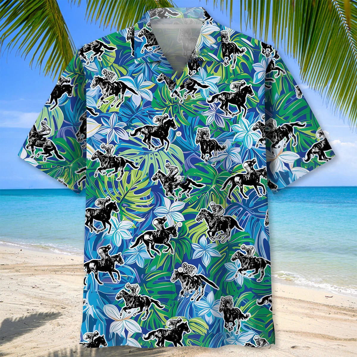 Horse Racing Lover Hawaiian Shirt