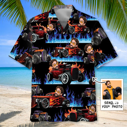 Rod Custom Photo Hawaiian Shirt